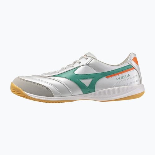 Futbolo batai Mizuno Morelia Sala Pro IN white/arcadia/lava orange