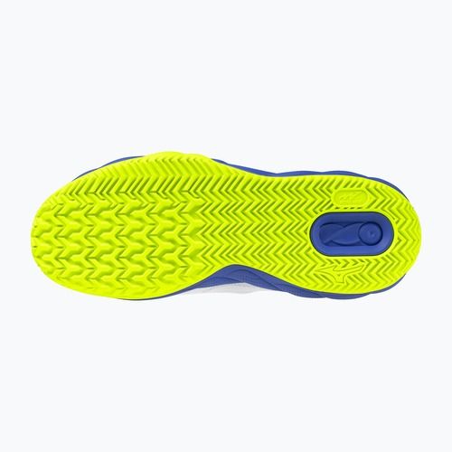 Vyriški teniso batai Mizuno Wave Enforce Court CC white/dazzling blue/lightning