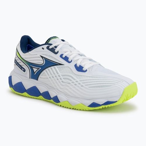 Teniso batai Mizuno Wave Enforce Tour 2 CC white/dazzling blue/lightning