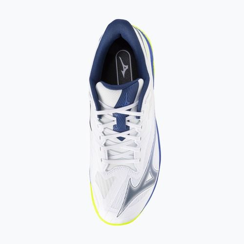 Teniso batai Mizuno Wave Exceed Court AC white/dazzling blue/lightning