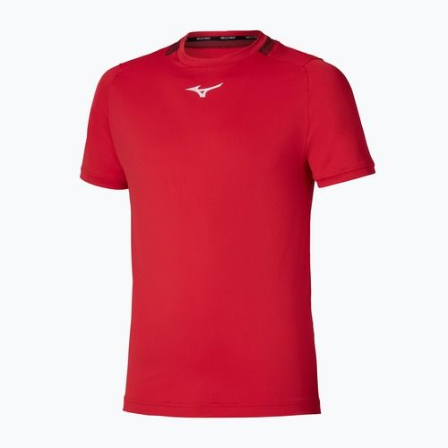 Vyriški teniso marškinėliai Mizuno 62GAA001 Tee fiery red