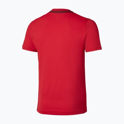 Vyriški teniso marškinėliai Mizuno 62GAA001 Tee fiery red