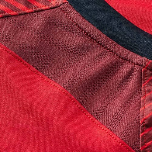 Vyriški marškinėliai Mizuno Stargazer Shadow Tee fiery red