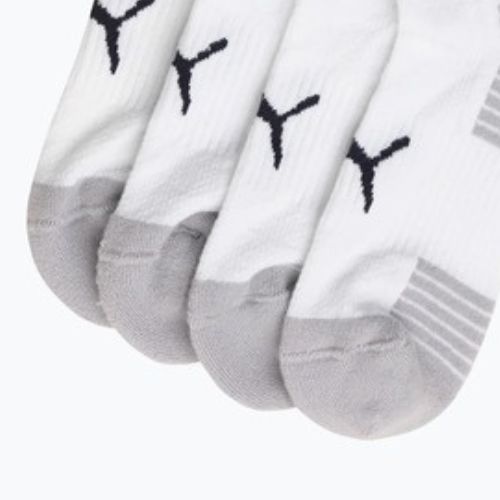 Kojinės PUMA Sport Cushioned Quarter 2 pairs white