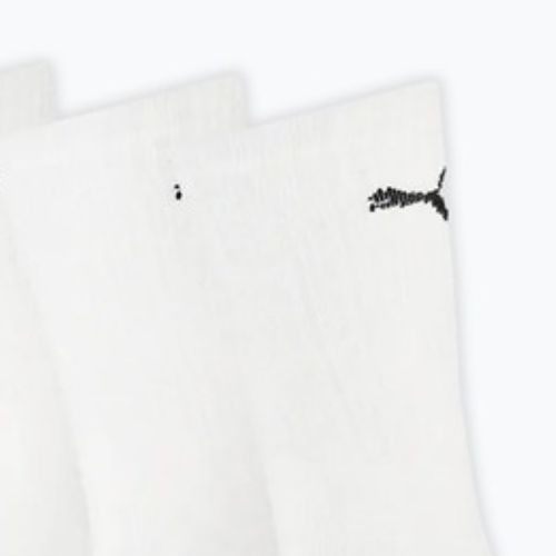 Kojinės PUMA Sport Crew Lightweight 3 pairs white