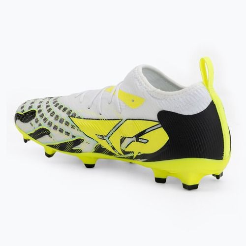 Vaikiški futbolo batai PUMA Future 9 Match Creativity Fg/Ag Jr yellow alert/mint jelly/puma white/puma black
