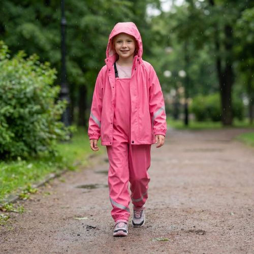 Vaikiškos neperšlampamos kelnės KADVA AquaLock JR membrana 5000 rožinės spalvos