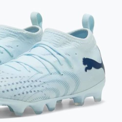 Vaikiški futbolo batai PUMA Future 9 Match FG/AG Jr icy blue/puma white/blue jewel
