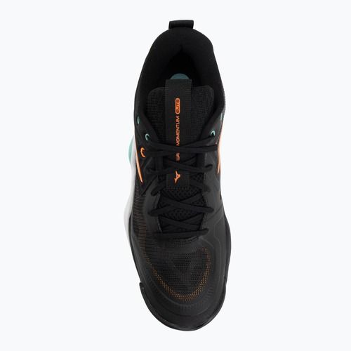 Tinklinio bateliai Mizuno Wave Momentum Elite black/tangelo/ice green