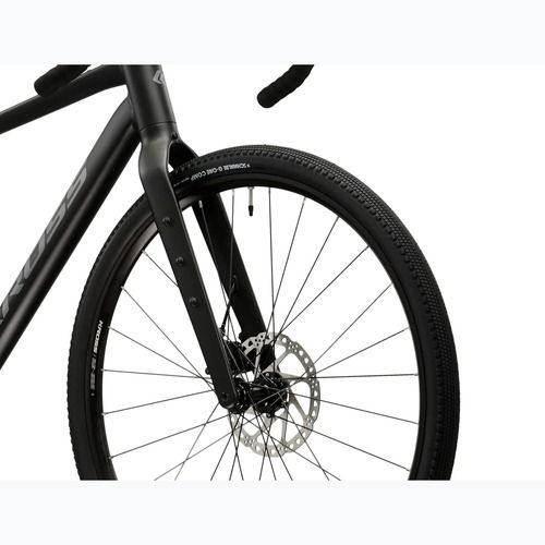 Gravel dviratis KROSS Esker 1.0 black/graphite/matte
