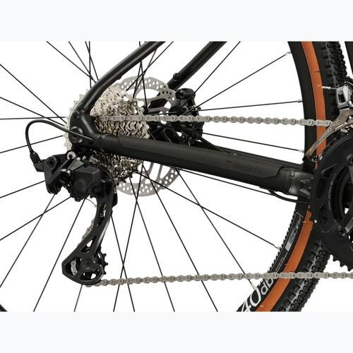Gravel dviratis KROSS Esker 6.0 black/white/matte/gloss