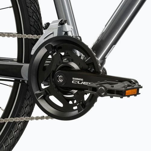 Kroso dviratis KROSS Evado 5.0 grey/black/gloss