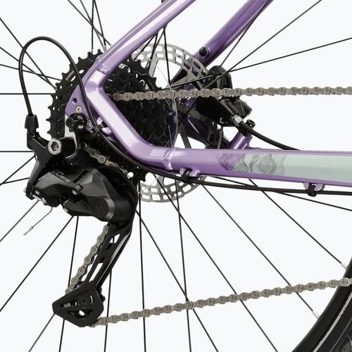 Moteriškas krosinis dviratis KROSS Evado 5.0 In purple/black/gloss