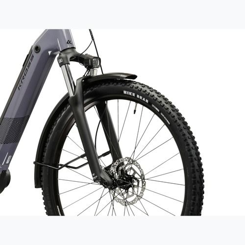 Elektrinis dviratis KROSS Influx Suv Hybrid 1.0 820Wh LS gray/black/gloss