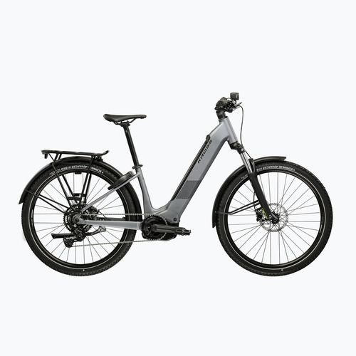 Elektrinis dviratis KROSS Influx Suv Hybrid 2.0 600Wh LS 27,5" grey/black/matte