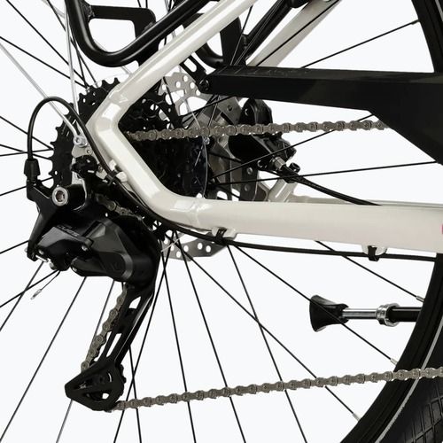 Moteriškas žygio dviratis KROSS Trans 5.0 In grey/pink/gloss