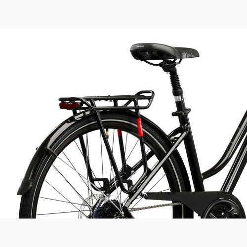 Moteriškas žygio dviratis KROSS Trans 4.0 In black/silver/gloss