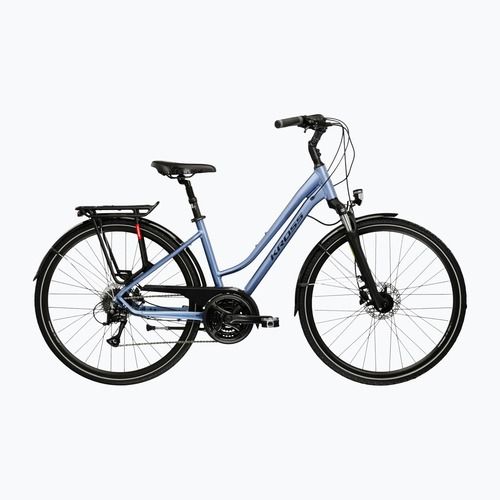 Moteriškas žygio dviratis KROSS Trans 4.0 In blue/black/matte