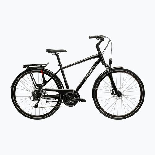 Žygio dviratis KROSS Trans 3.0 black/grey/gloss