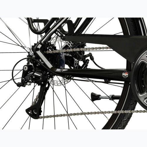 Žygio dviratis KROSS Trans 3.0 black/grey/gloss