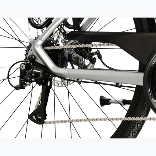 Miesto dviratis KROSS Sentio 3.0 silver/steel/gloss
