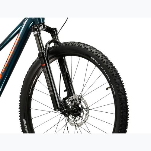 Jaunimo dviratis KROSS Level Jr 5.0 turquoise/orange/gloss