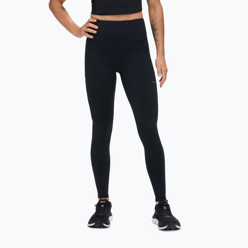 Moteriškos bėgimo tamprės HOKA Elaro Knit Tight 27" black