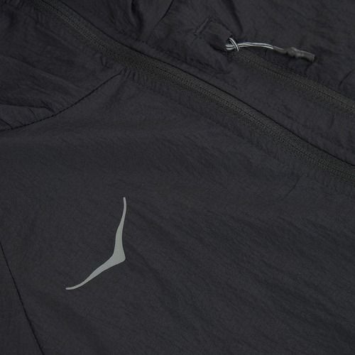 Moteriška bėgimo striukė HOKA Skyflow black