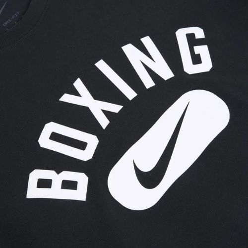 Vyriški treniruočių marškinėliai Nike Boxing Disc DFC black/white