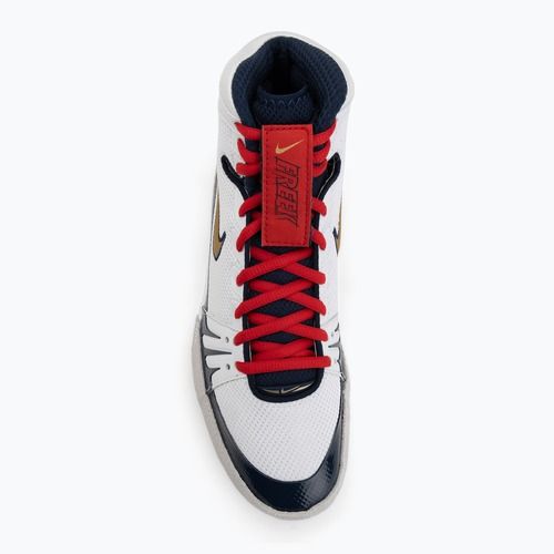 Bokso batai Nike Freek SE white/metallic gold/college navy