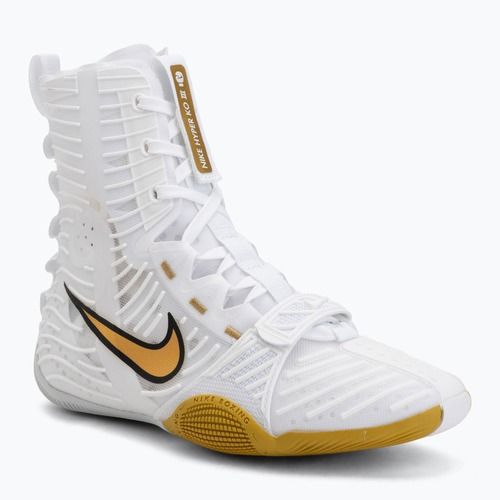 Bokso batai Nike HyperKo 3 white/metallic gold