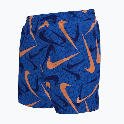 Vaikiški maudymosi šortai Nike Breaker Pebble 4" Volley ble crystal