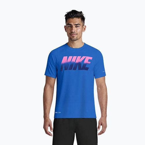 Vyriški marškinėliai Nike Hydroguard Ocean Merge blue crystal