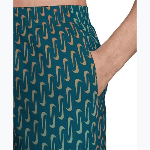Vyriški maudymosi šortai Nike Breaker Swoosh 5" Volley green abyss
