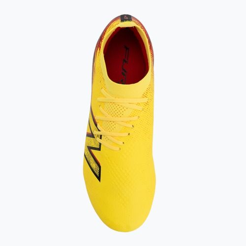 Futbolo batai New Balance Furon Pro V8 FG punch yellow/black 100/fire cracker