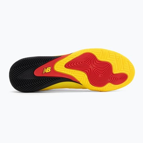 Futbolo batai New Balance Furon Pro V8 IN punch yellow/black 100/fire cracker