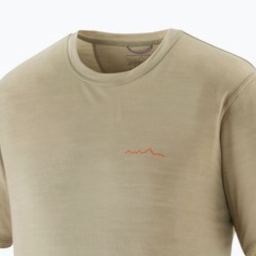 Vyriški marškinėliai Patagonia Cap Cool Merino Blend Graphic Shirt multi-pitch/weathered stone