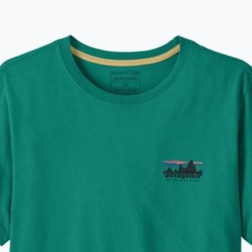Vyriški marškinėliai Patagonia '73 Skyline gem green