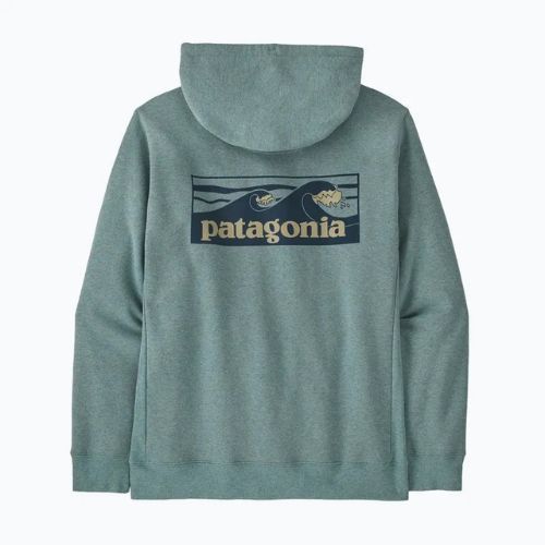 Vyriškas džemperis Patagonia Boardshort Logo Uprisal Hoody blue sage