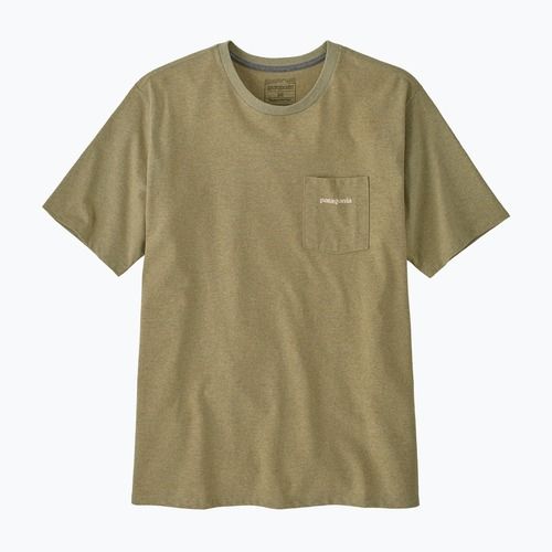 Vyriški marškinėliai Patagonia Boardshort Logo Pocket Responsibili gumtree green