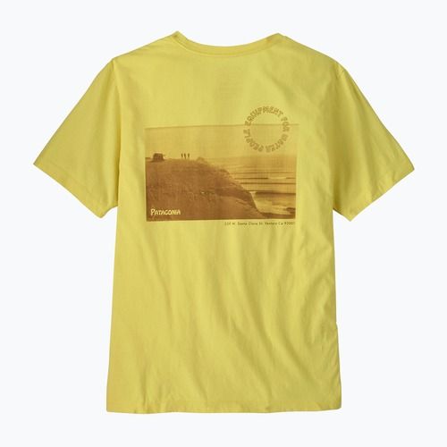 Vyriški marškinėliai Patagonia Water People Spotter lemon zest