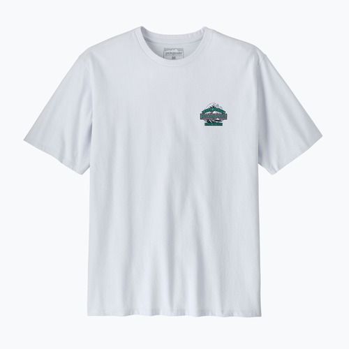 Vyriški žygio marškinėliai Patagonia Great Waves Responsibili Tee white