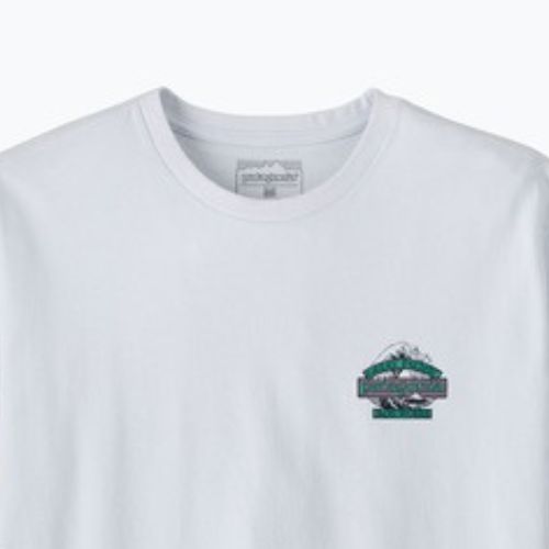 Vyriški žygio marškinėliai Patagonia Great Waves Responsibili Tee white