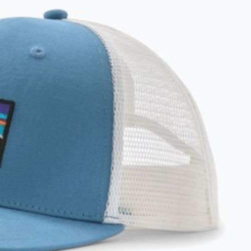 Kepurė su snapeliu Patagonia P-6 Logo Trucker shore blue
