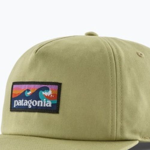 Kepurė su snapeliu Patagonia Boardshort Label Funfarer Cap gumtree green
