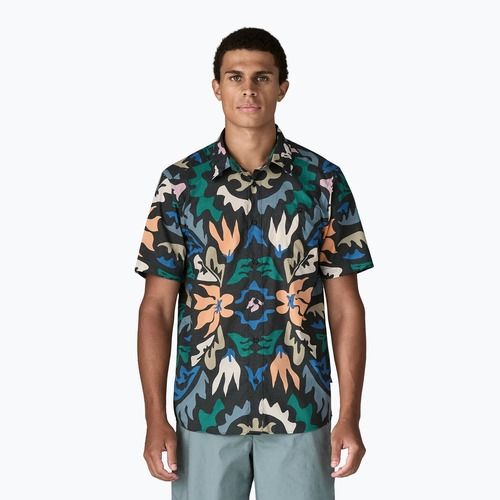 Vyriški marškiniai Patagonia Go To kaleido/black