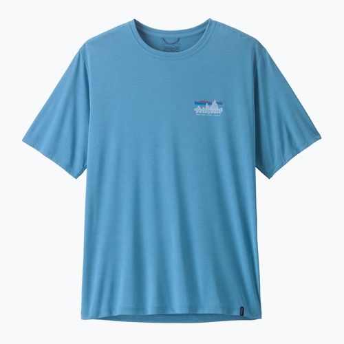 Vyriški marškinėliai Patagonia Capilene Cool Daily - '73 Skyline shore blue/light shore blue x-dye