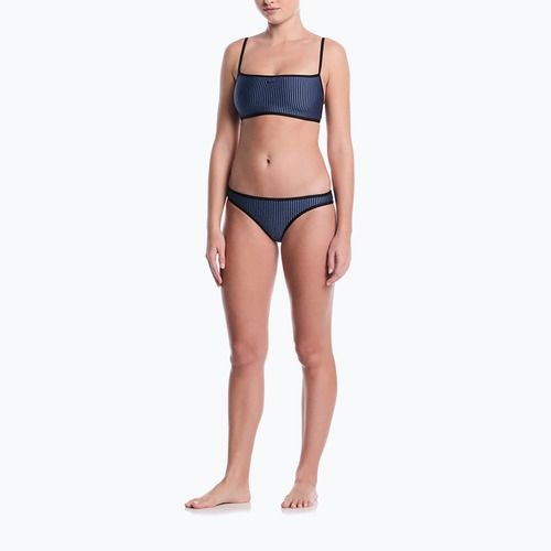 Maudymosi kostiumo apatinė dalis Nike Ripple Texture Hipster Bikini slate