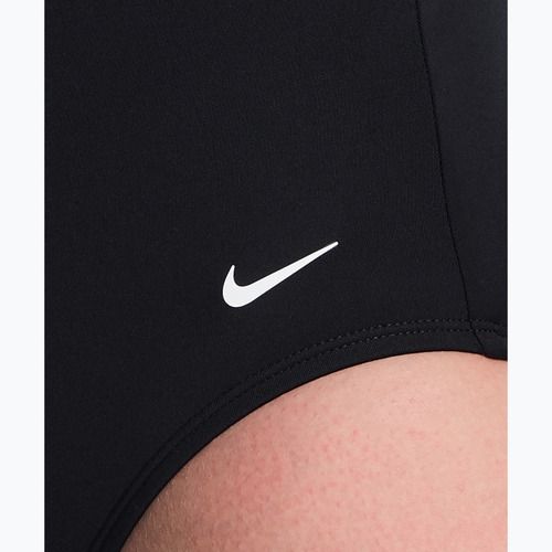 Moteriškas vientisas maudymosi kostiumėlis Nike Essential Scoop Neck black