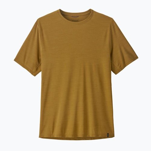 Vyriški marškinėliai Patagonia Capilene Cool Ultra bobcat brown/light bobcat brown x-dye
